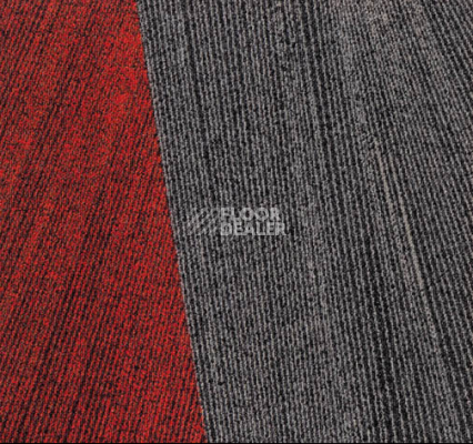 Ковровая плитка Milliken Facet ftr79-82-109 Carmine Anthracit фото 1 | FLOORDEALER